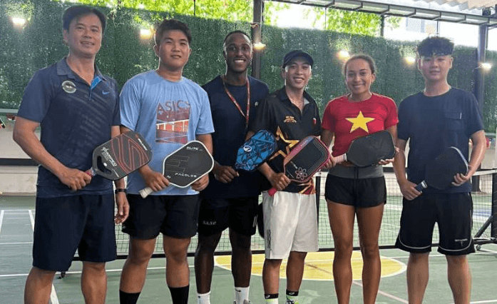 Imani Phillips Brings Bermudian Spark to Vietnam’s School Courts