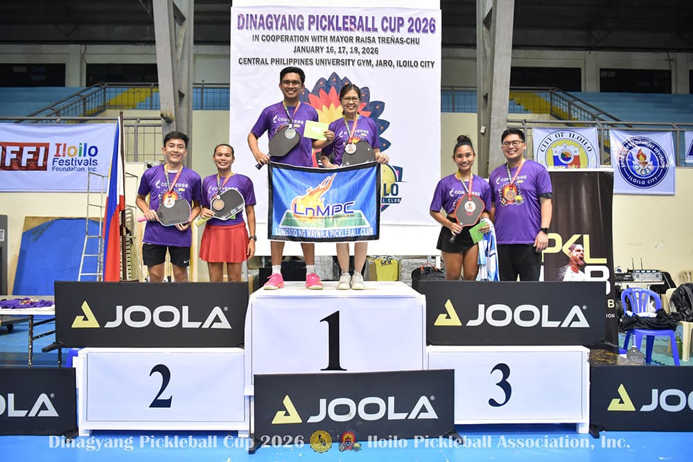 Dinagyang Pickleball Cup 2026 Brings Nationals-Bound Doubles To Central Philippine University
